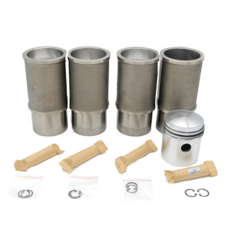 Ensemble chemises et pistons (Bombés) ⌀78mm Citroën Traction 11cv, HY, DS19, ID19