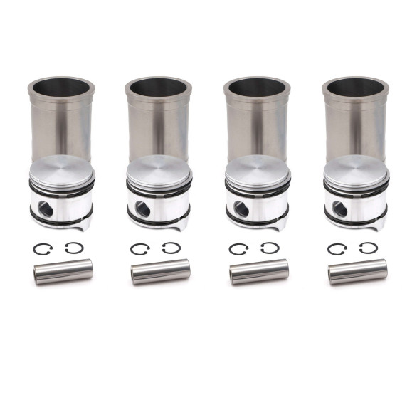 Ensemble chemises et pistons pour Peugeot 403 8cv, 404 U6, J7 B (1400kg)