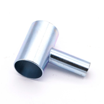 Raccord transformation durite inferieure chauffage Renault 4cv