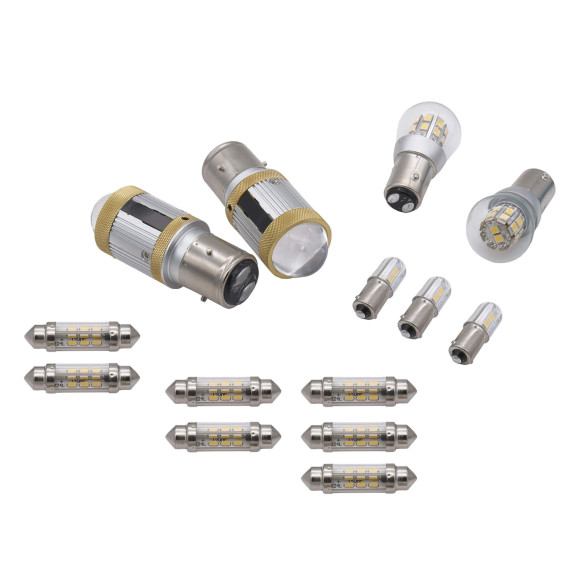 Kit éclairage LED 12v (couleur : Jaune) Peugeot 203