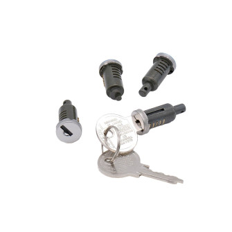 Barillets portes et coffre Renault R4, R6, R12, R15, R17