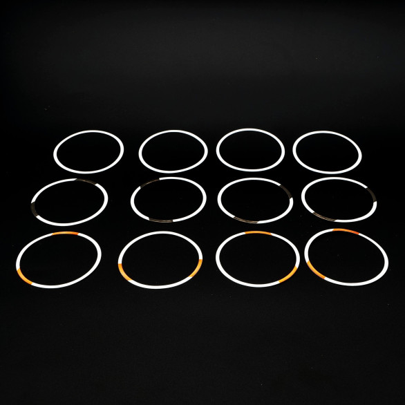 Joints embase de chemise ⌀62.5mm Renault R4, R5, R6, Rodeo 4 et 6