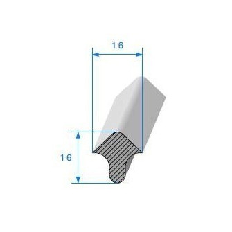 Kit de joint 4 portes pour Renault 4CV 1er modèle. Alépoc.