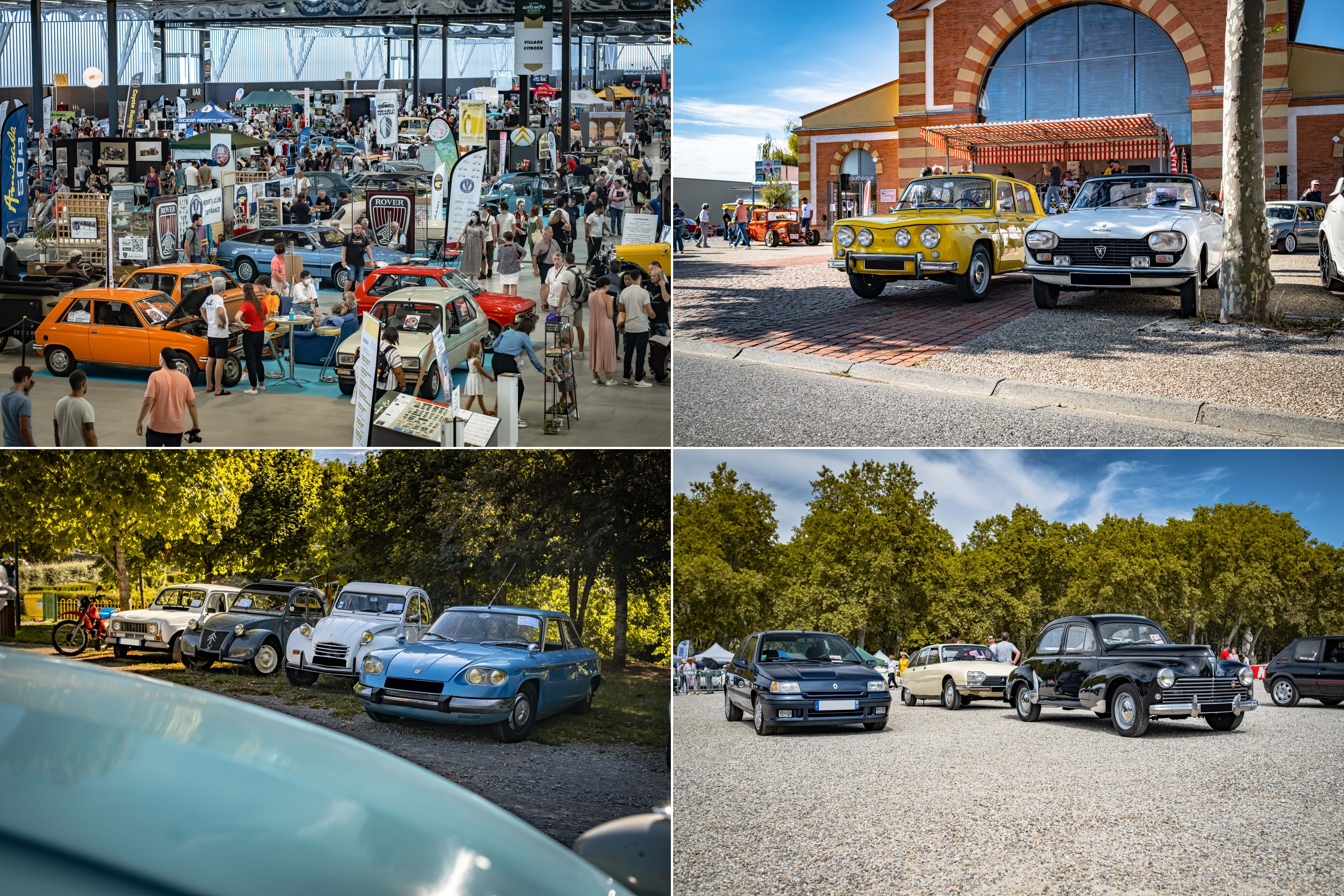 Le Sud-ouest en voitures anciennes avec ALEPOC Alepoc